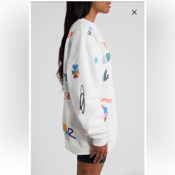 NWT THE MAYFAIR GROUP Somebody Loves You Sweatshirt - Picture 5 of 9